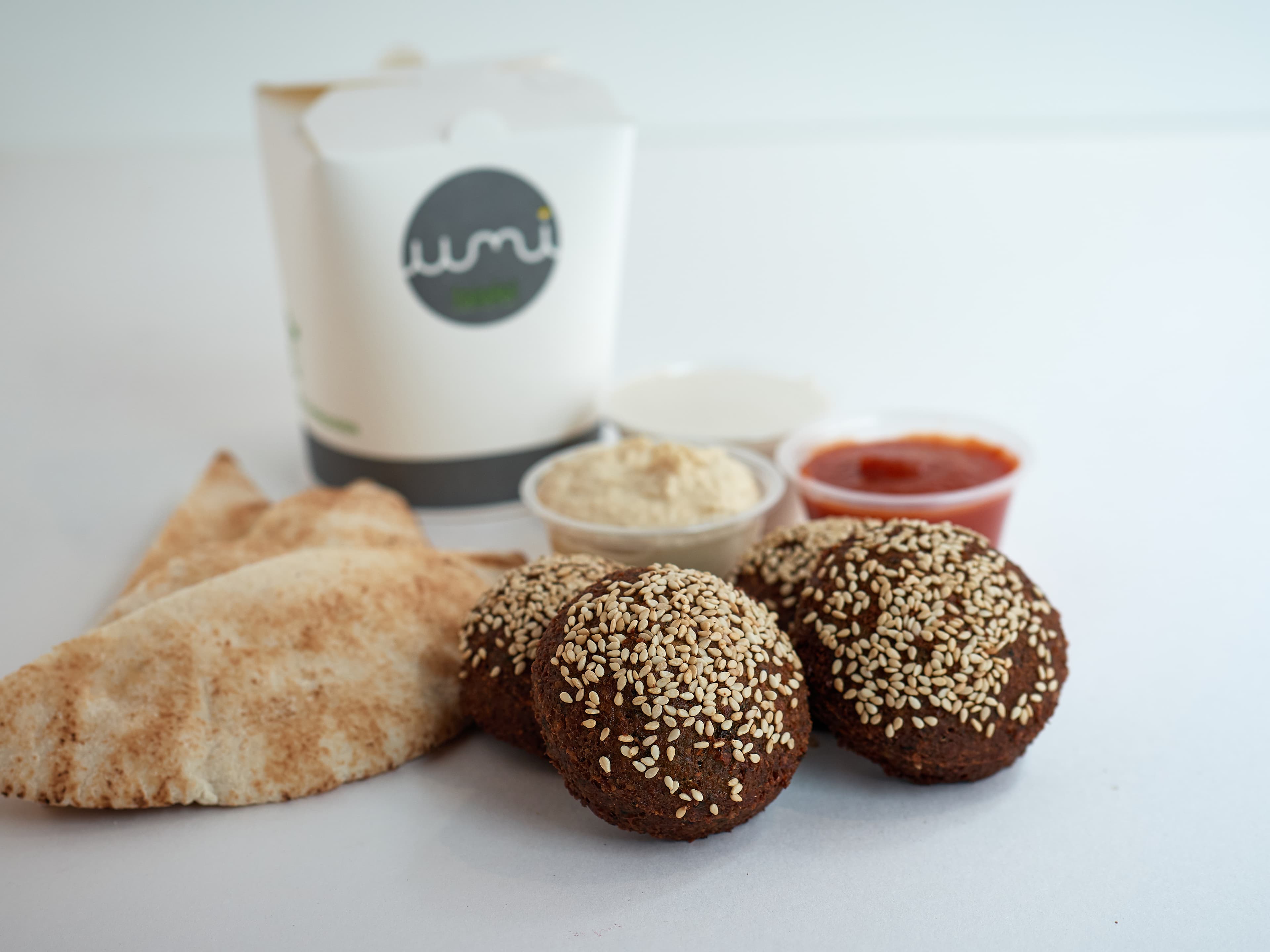 Falafel bites boxed for Cork delivery