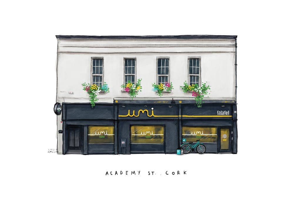 Illustration of Umi Falafel Cork